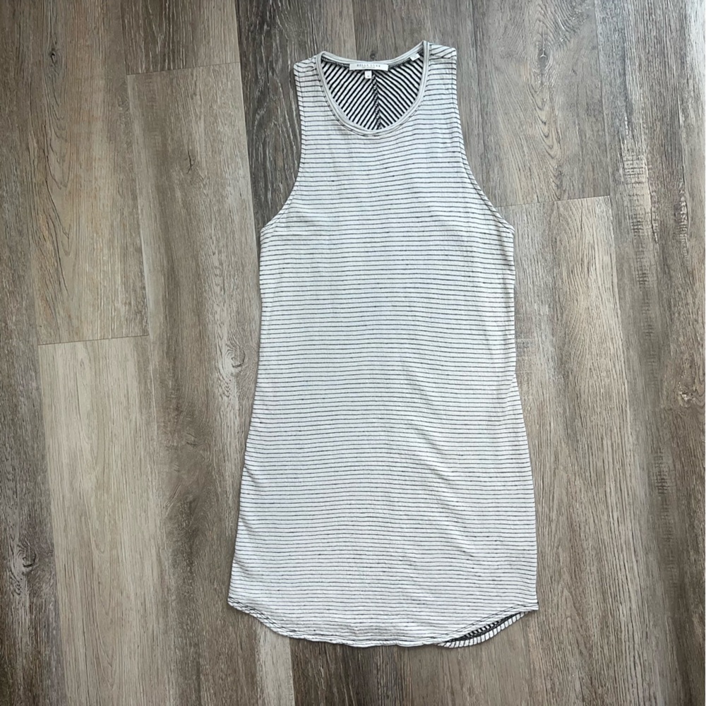 Bella Luxx Monochrome Striped Tank